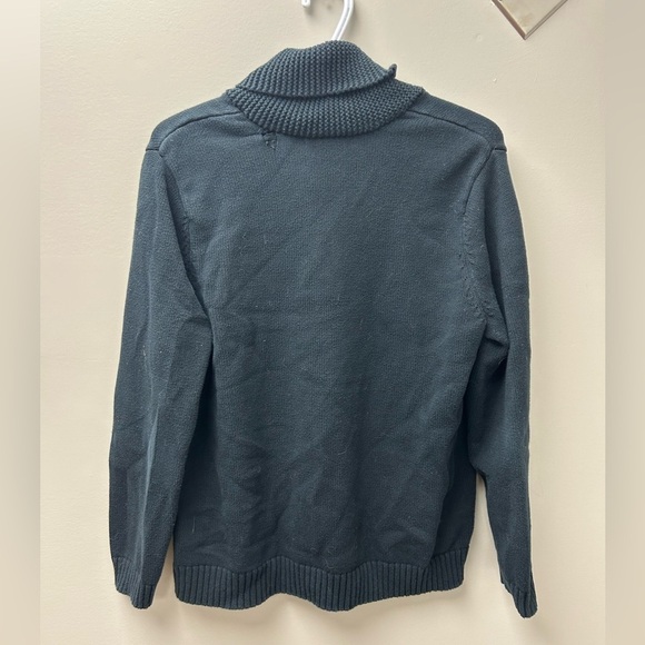 Chaps Women’s Black Knit Mock Neck Sweater - Picture 3 of 5